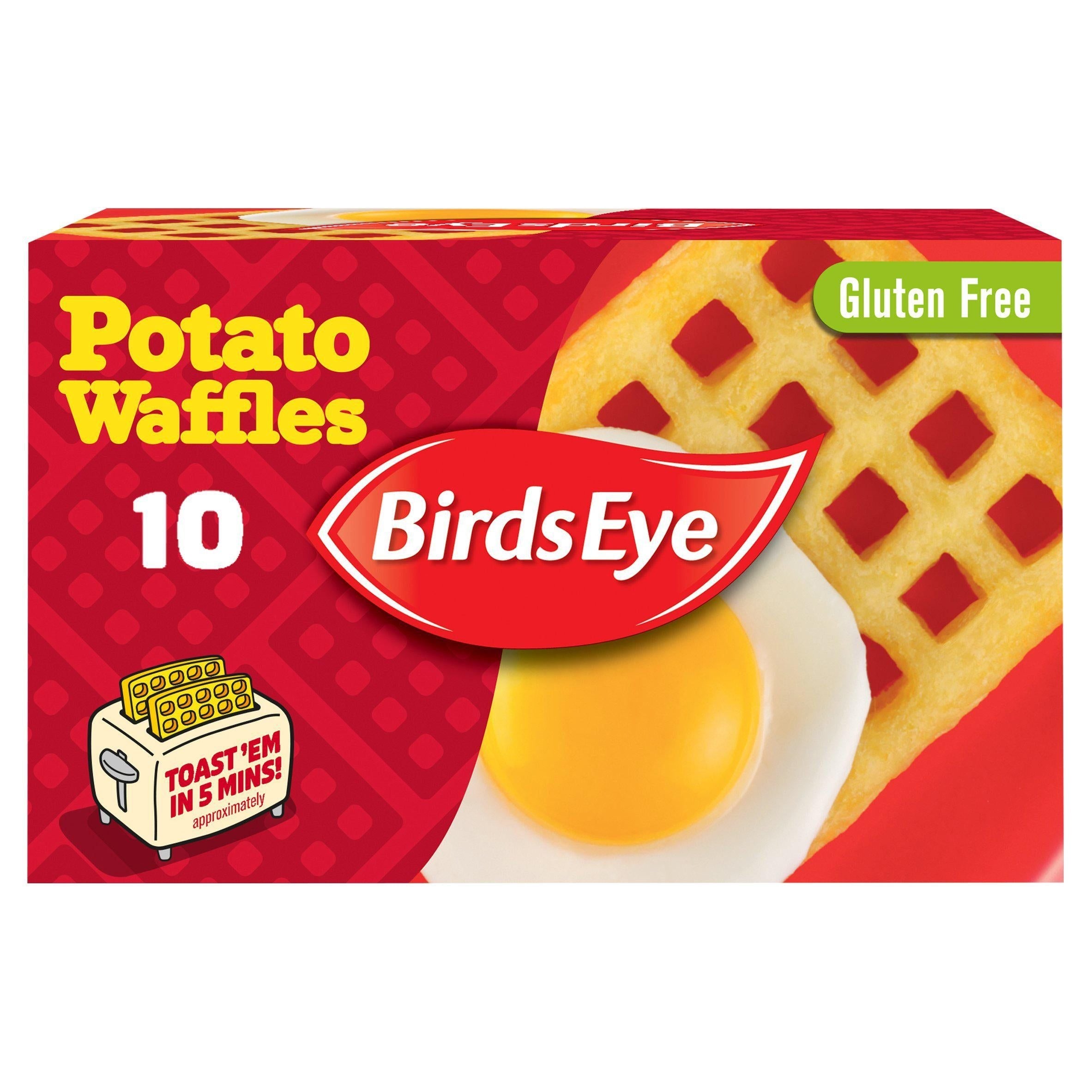 Birds Eye Potato Waffles x10 567g - McGrocer