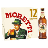 Birra Moretti Lager Beer Bottles 12x330ml - McGrocer