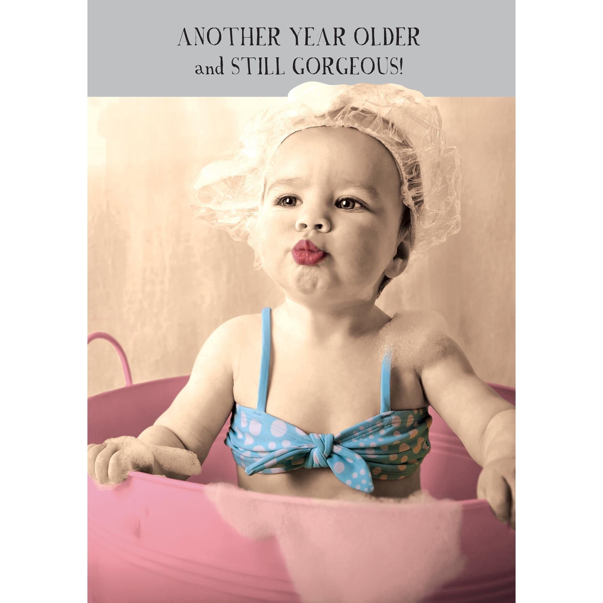 Birthday Card Photographic Another Year Older Greeting Card - McGrocer