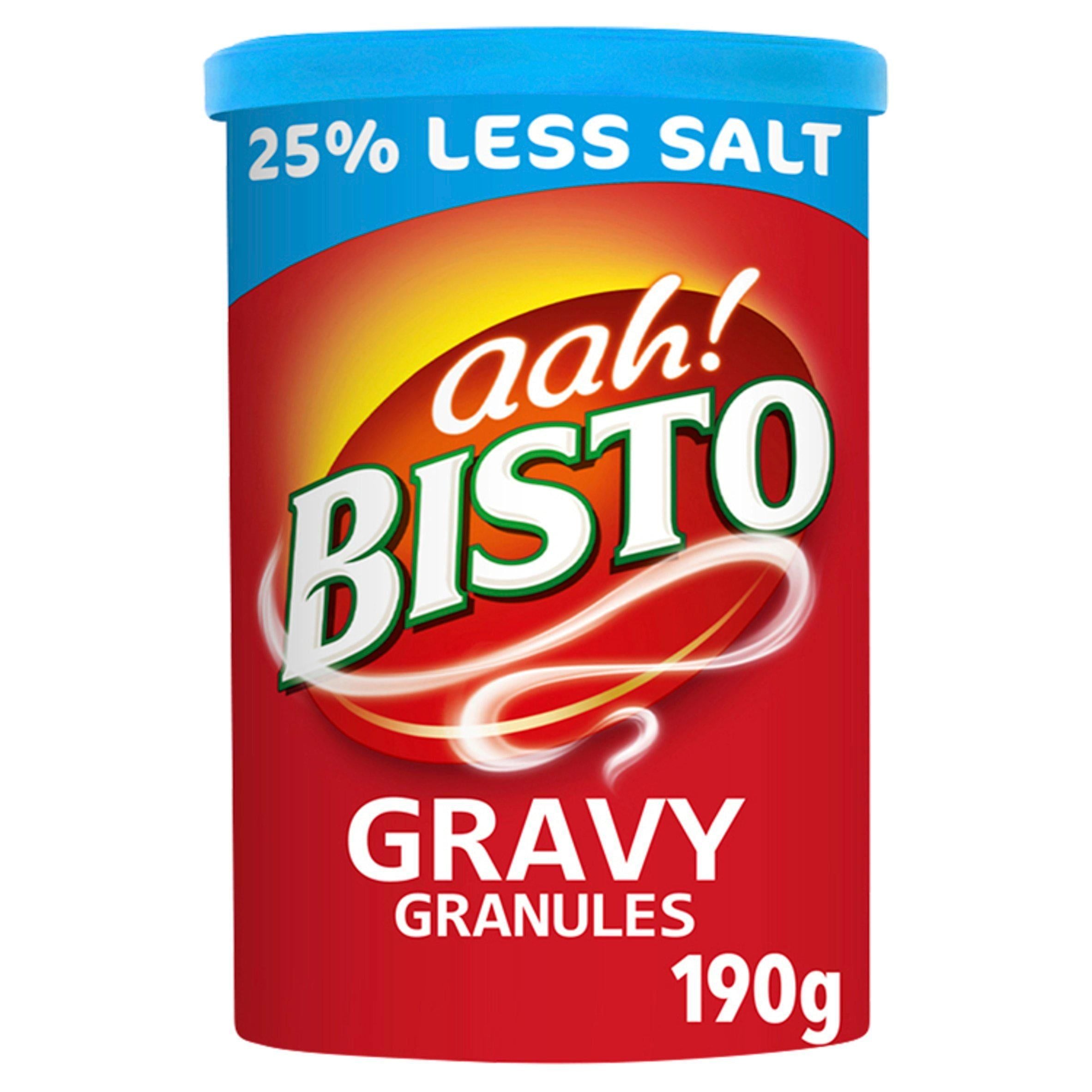 Bisto Reduced Salt Gravy Granules 190g - McGrocer