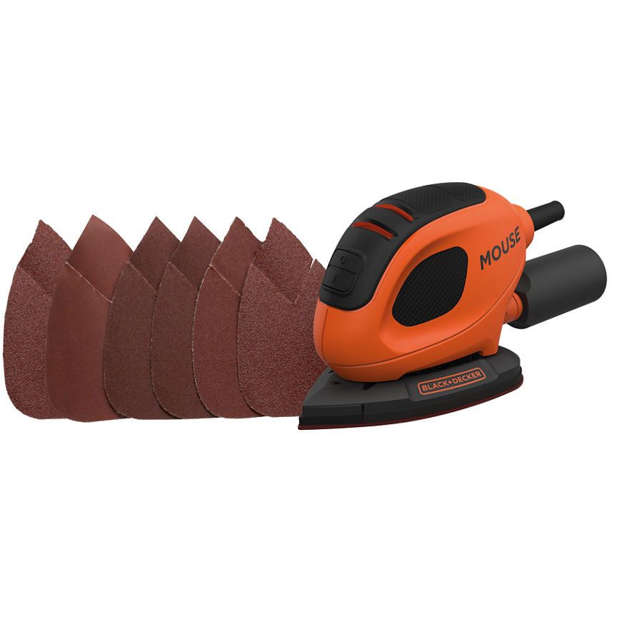 Black & Decker 230V Corded Mouse Sander - McGrocer