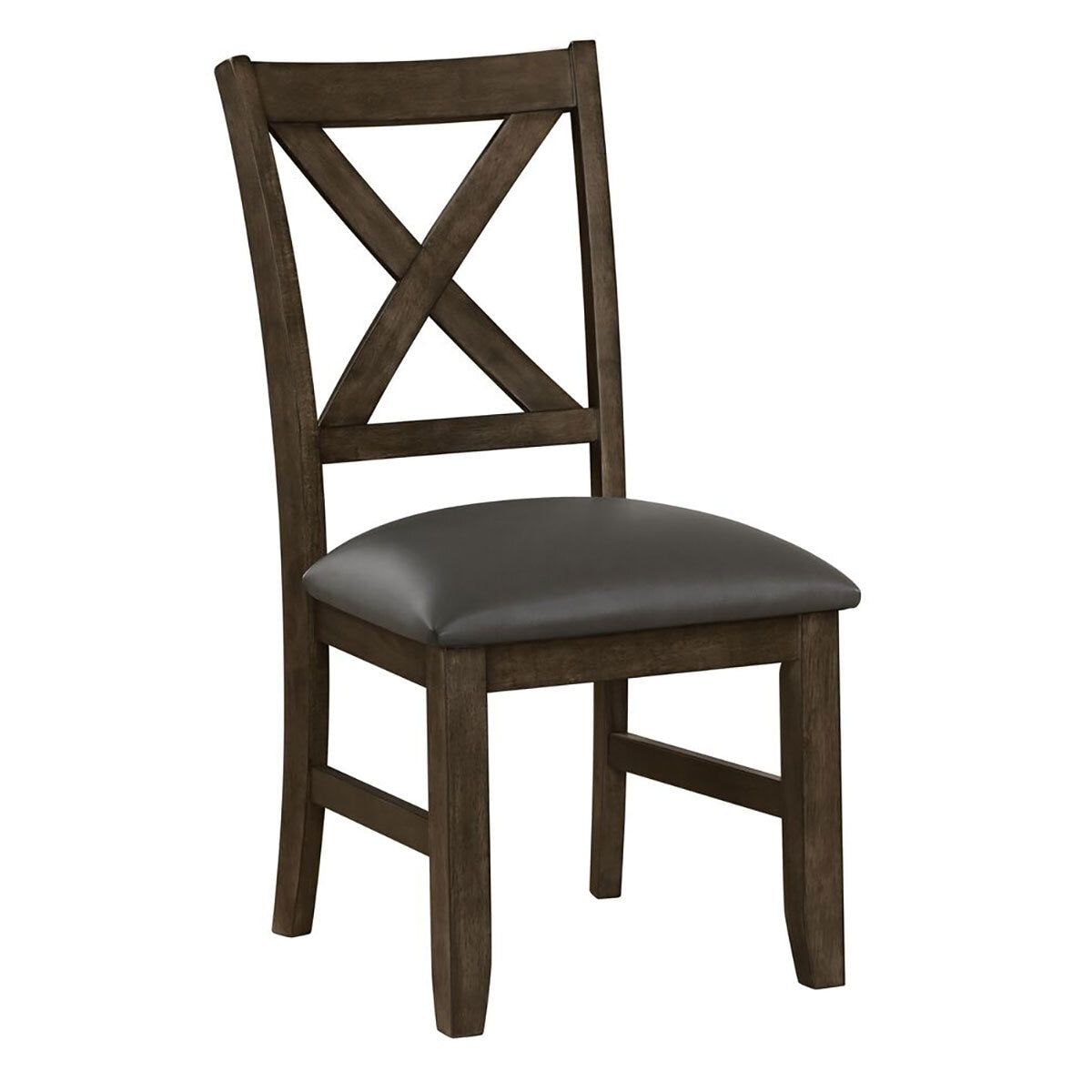 Blakely Extending Dining Table + 6 Cross Back Chairs, Seats 6-8 - McGrocer