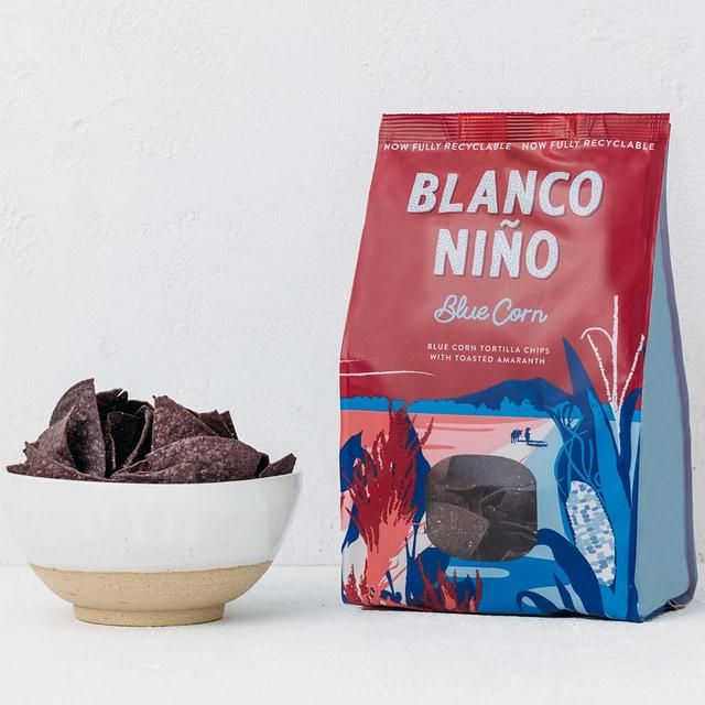 Blanco Nino Ancient Grain Blue Corn Tortilla Chips 170g - McGrocer