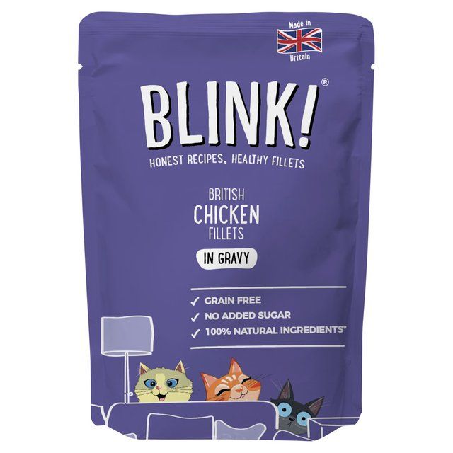 Blink Chicken Fillets in Gravy 85g - McGrocer