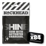 BLOCKHEAD Shine Gum - 12 Packs (84 Pieces) - McGrocer