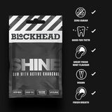 BLOCKHEAD Shine Gum - 12 Packs (84 Pieces) - McGrocer