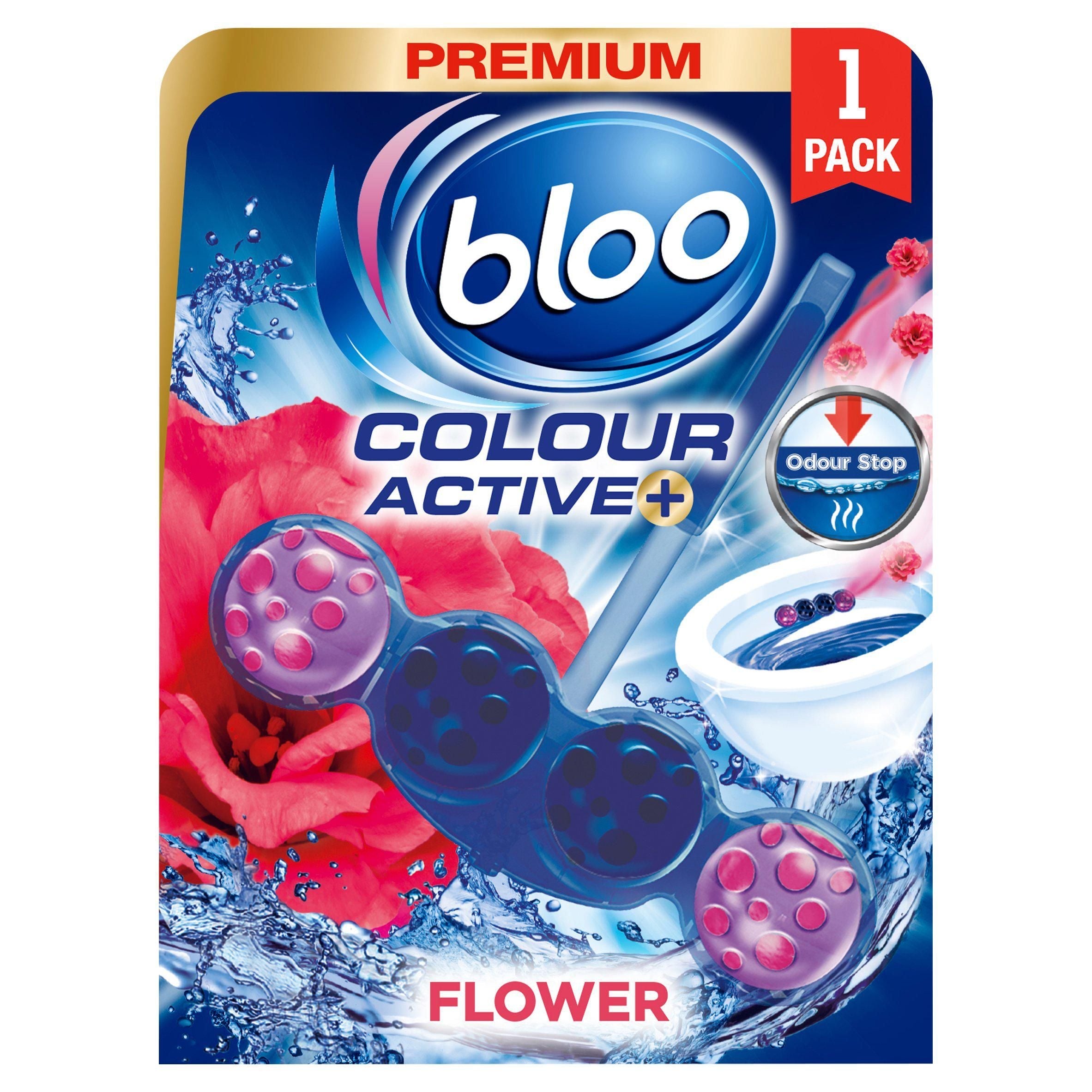 Bloo Blue Active Rim Block 50g - McGrocer