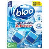 Bloo Toilet Toilet Cistern Block Original Blue Water 2 per pack - McGrocer