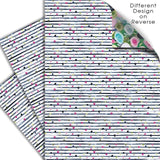 Blooming Blush Double Sided Wrap Sheets   3 per pack - McGrocer