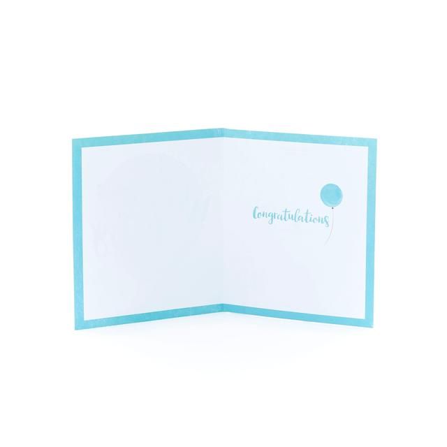 Blue Balloon New Baby Card - McGrocer
