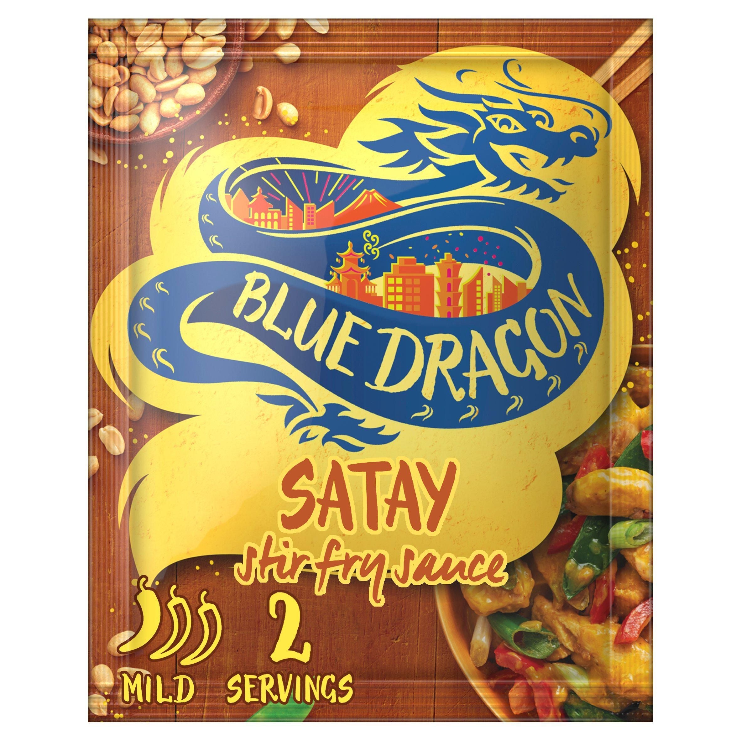 Blue Dragon Satay Stir Fry Sauce 120g - McGrocer