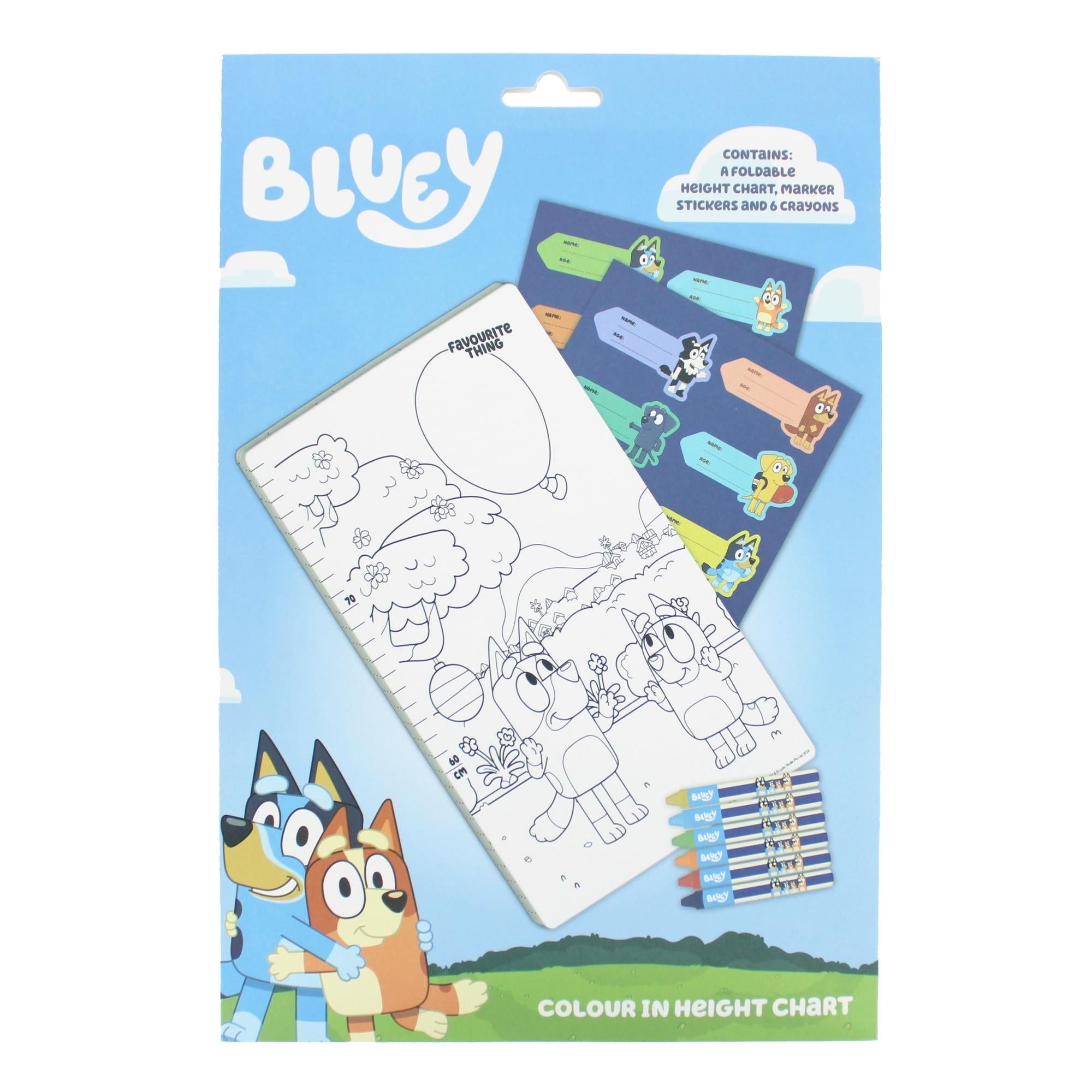 Bluey Height Chart - McGrocer