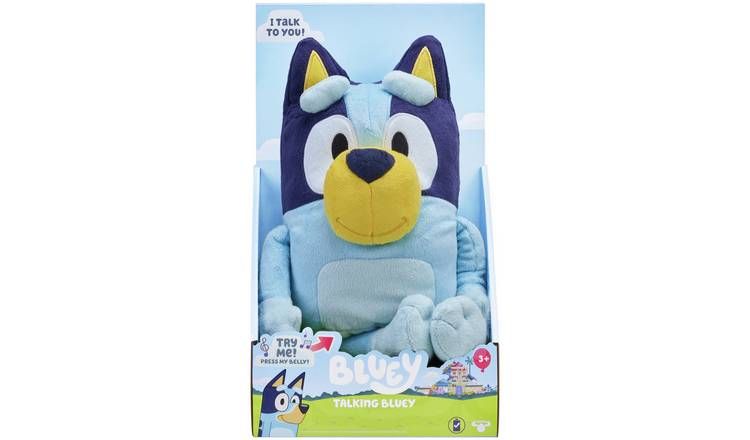 Bluey's S5 Talking Plush Bluey - McGrocer