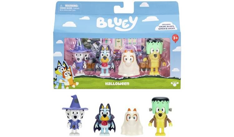 Bluey S11 Figure 4 Pack Costume Party - McGrocer