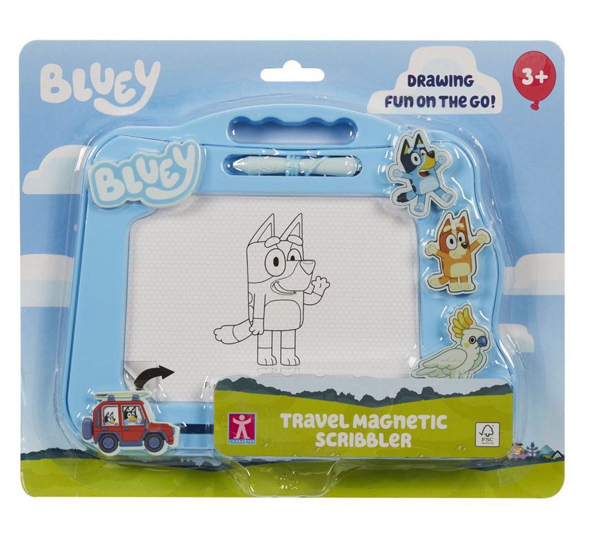 Bluey Travel Magnetic Scribbler (Age 3+ Years) - McGrocer
