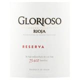 Bodegas Palacio Glorioso Rioja Reserva 75cl - McGrocer
