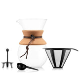 Bodum Pour Over Coffee Maker, 1L with Permanent Filter - McGrocer