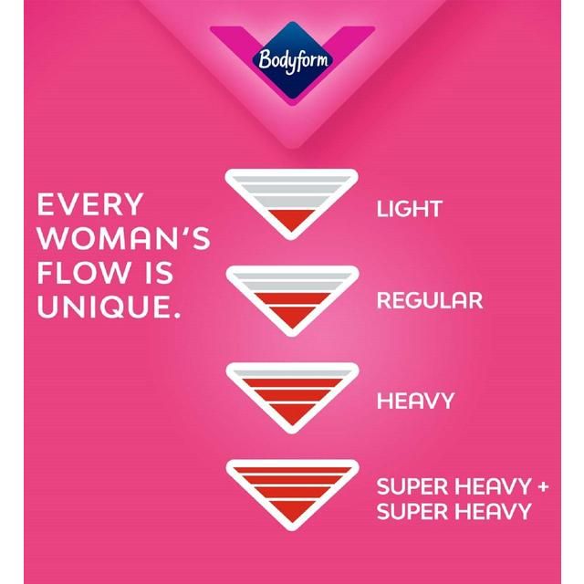 Bodyform Cour-V Ultra Long Sanitary Towels Wings   22 per pack - McGrocer