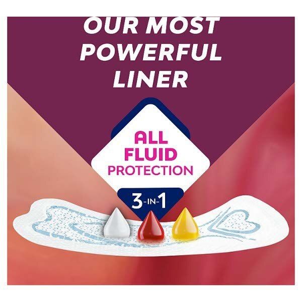 Bodyform Dailies All Fluid Normal Panty Liners 26 pack - McGrocer