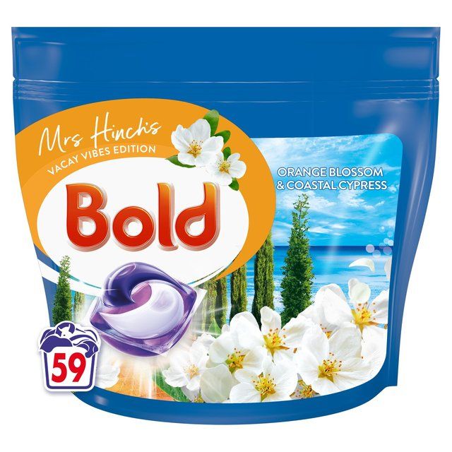 Bold 2 In 1 Orange Blossom Pods Washing Capsules 59 Washes Mrs Hinch   59 per pack - McGrocer