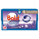 Bold All-in-1 Pods Washing Liquid Capsules Lavendar & Camomile 34 Washes - McGrocer