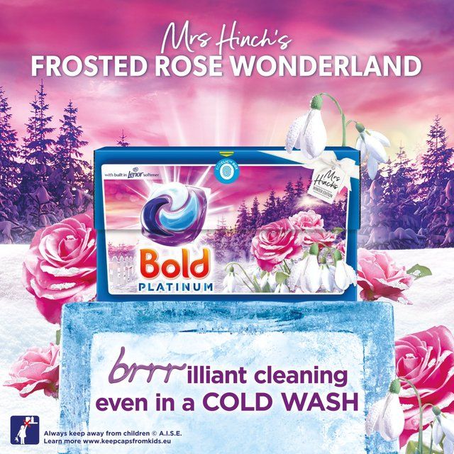 Bold Platinum Rose Wonderland Pods Washing Capsules 34 Washes - McGrocer