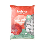 Bolsius Tea Lights 4 Hour White   75 per pack - McGrocer