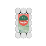 Bolsius Tealights 8 hour burn - White   30 per pack - McGrocer