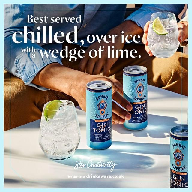 Bombay Sapphire Gin & Tonic - McGrocer