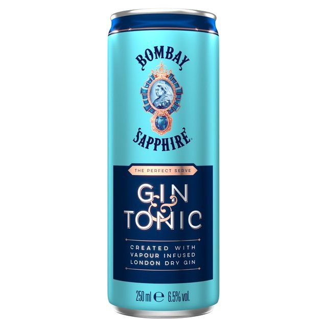 Bombay Sapphire Gin & Tonic Premix Cocktail 250ml - McGrocer