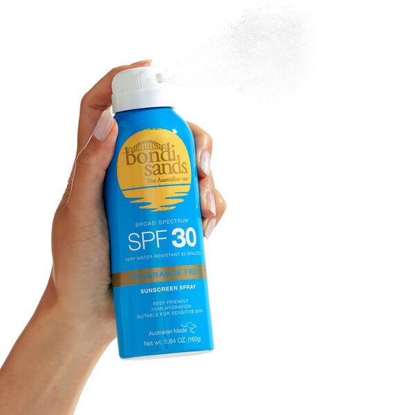 Bondi Sands Spf 30 Aerosol Mist Spray Frgrance Free 160G - McGrocer
