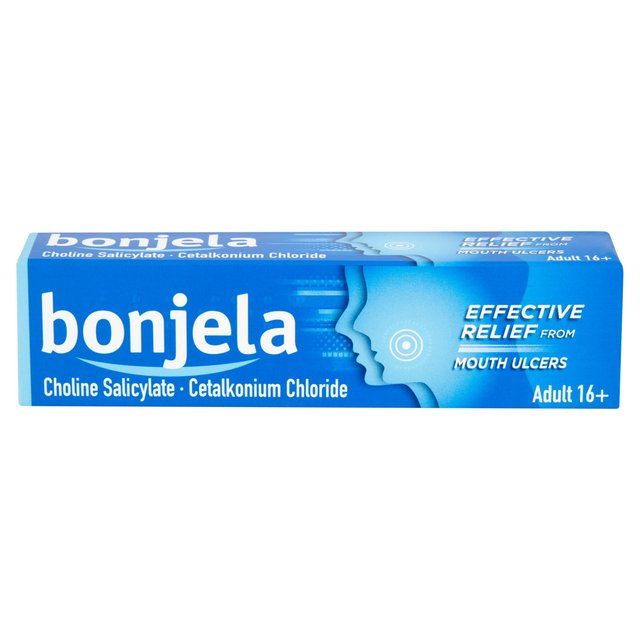 Bonjela Adult Mouth Ulcer Pain Relief Sugar Free Gel 15g - McGrocer