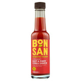 Bonsan Organic Vegan Hot & Fiery Chilli Sauce 140ml - McGrocer