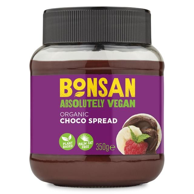 Bonsan Organic Vegan Plain Choco Spread 350g - McGrocer