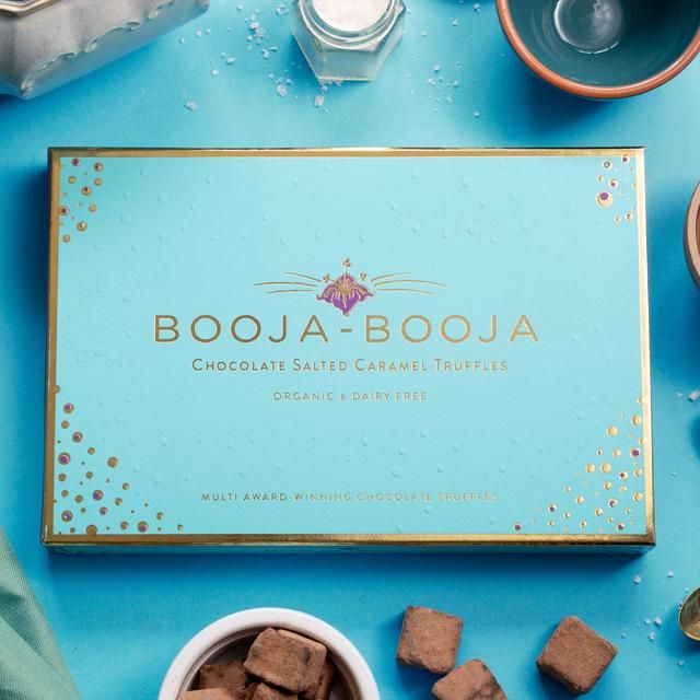 Booja-Booja Dairy Free Chocolate Salted Caramel Truffles 184g - McGrocer