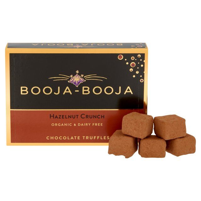 Booja Booja Dairy Free Hazelnut Crunch Chocolate Truffles 92g - McGrocer