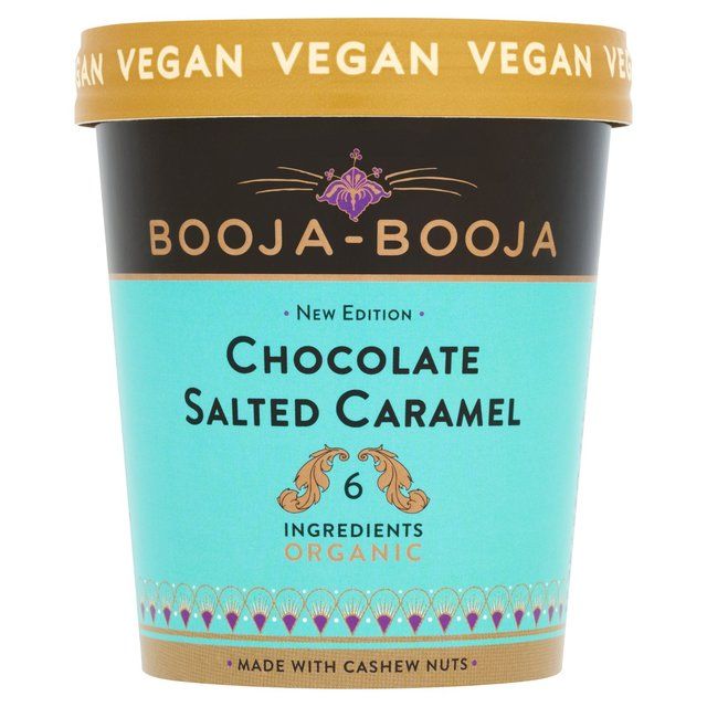 Booja Booja Organic Chocolate Salted Caramel Ice Cream 500ml - McGrocer