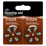 Boots 312ZA Hearing Aid Battery - pack of 12 batteries - McGrocer