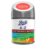 Boots A-Z Multivitamin + Live Friendly Bacteria 30 Capsules - McGrocer