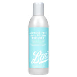 Boots Acetone Free Nail Polish Remover 200ml - McGrocer