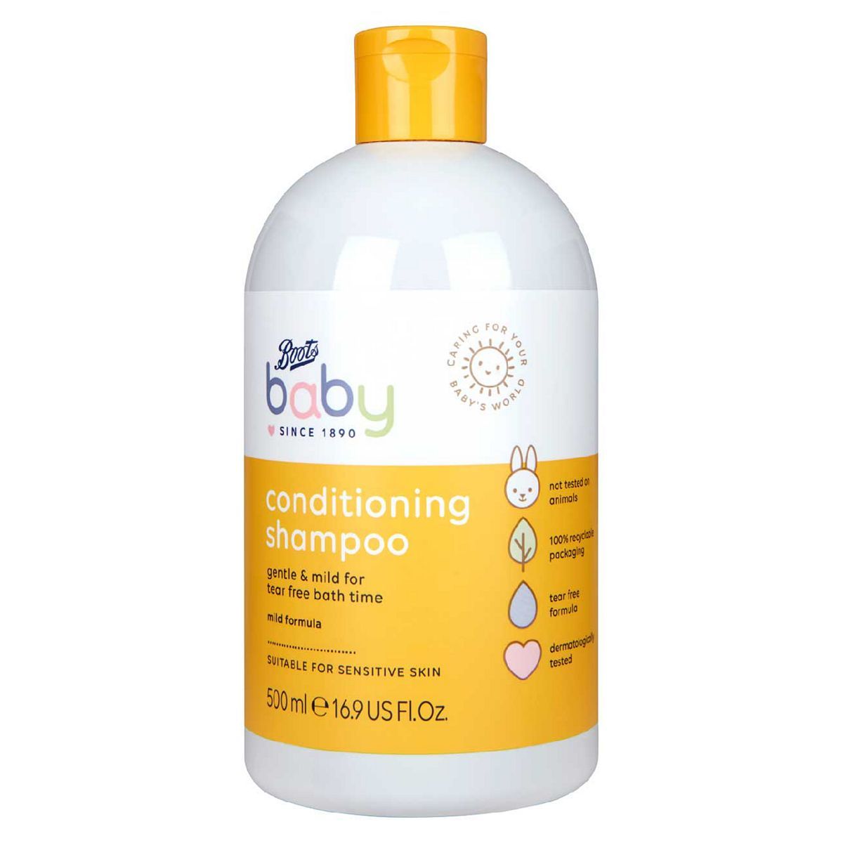 Boots Baby conditioning shampoo 500ml - McGrocer