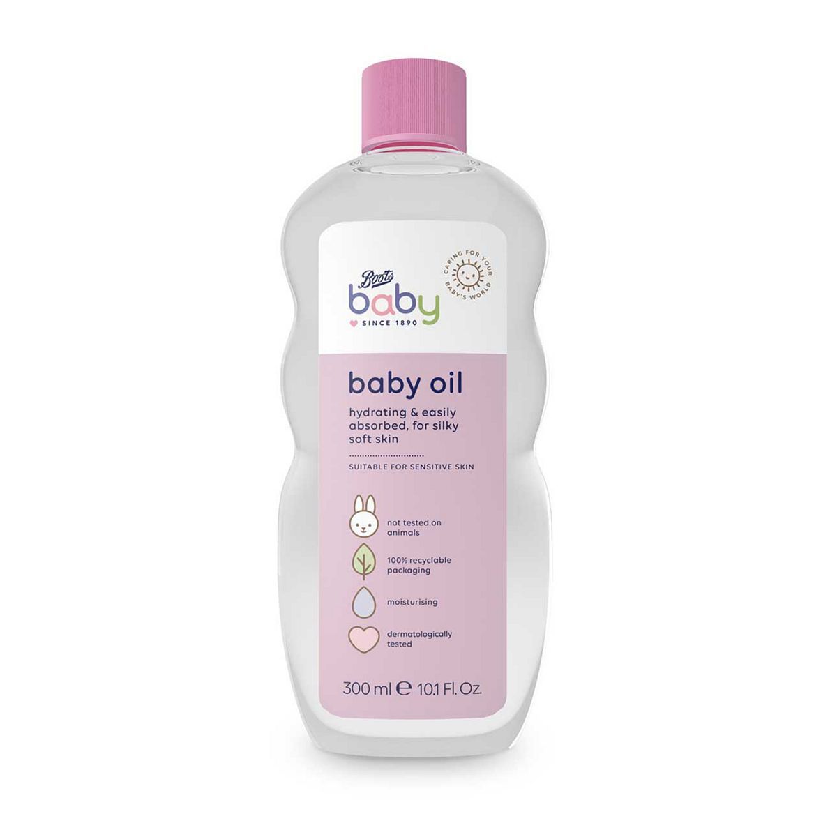 Boots Baby Oil 300ml - McGrocer