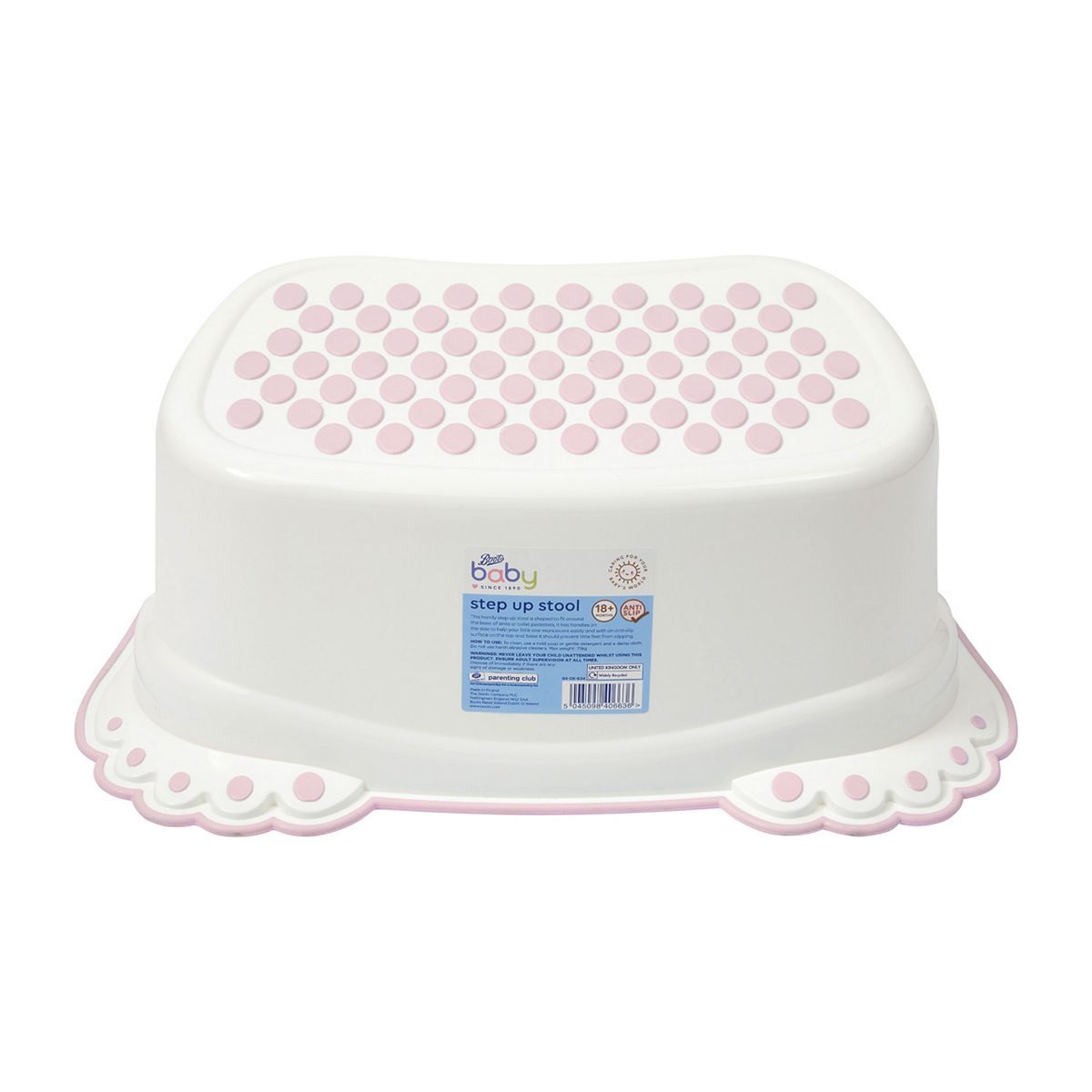 Boots Baby Step Up Stool - Pink - McGrocer