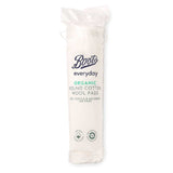 Boots Everyday Organic Cosmetic Round Cotton Wool Pads 100 pads - McGrocer