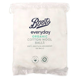 Boots Everyday Organic Cotton Wool Balls x 100 - McGrocer