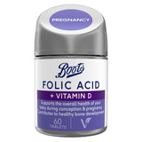 Boots Folic Acid + Vitamin D 60 Tablets (2 month supply) - McGrocer