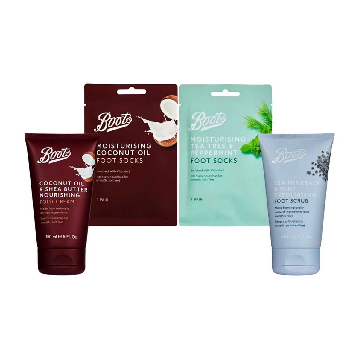 Boots Foot Mask, Cream and Scrub Bundle - McGrocer