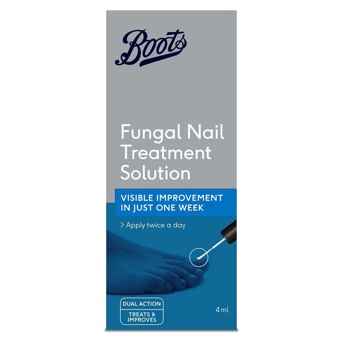 Boots Footcare Fungal Nail Treatment Solution 4ml - McGrocer