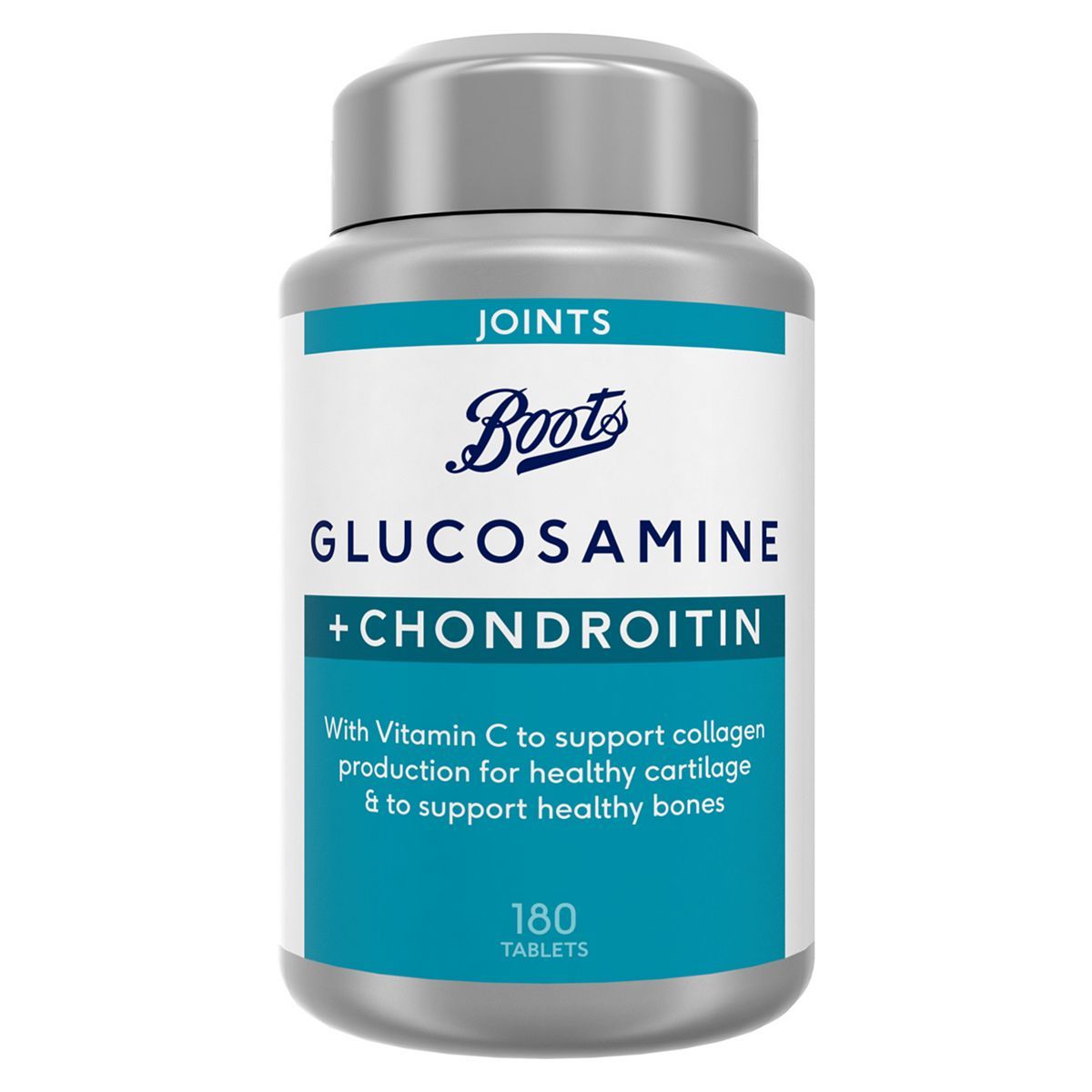 Boots Glucosamine + Chondroitin - 180 Tablets (6 month supply) - McGrocer