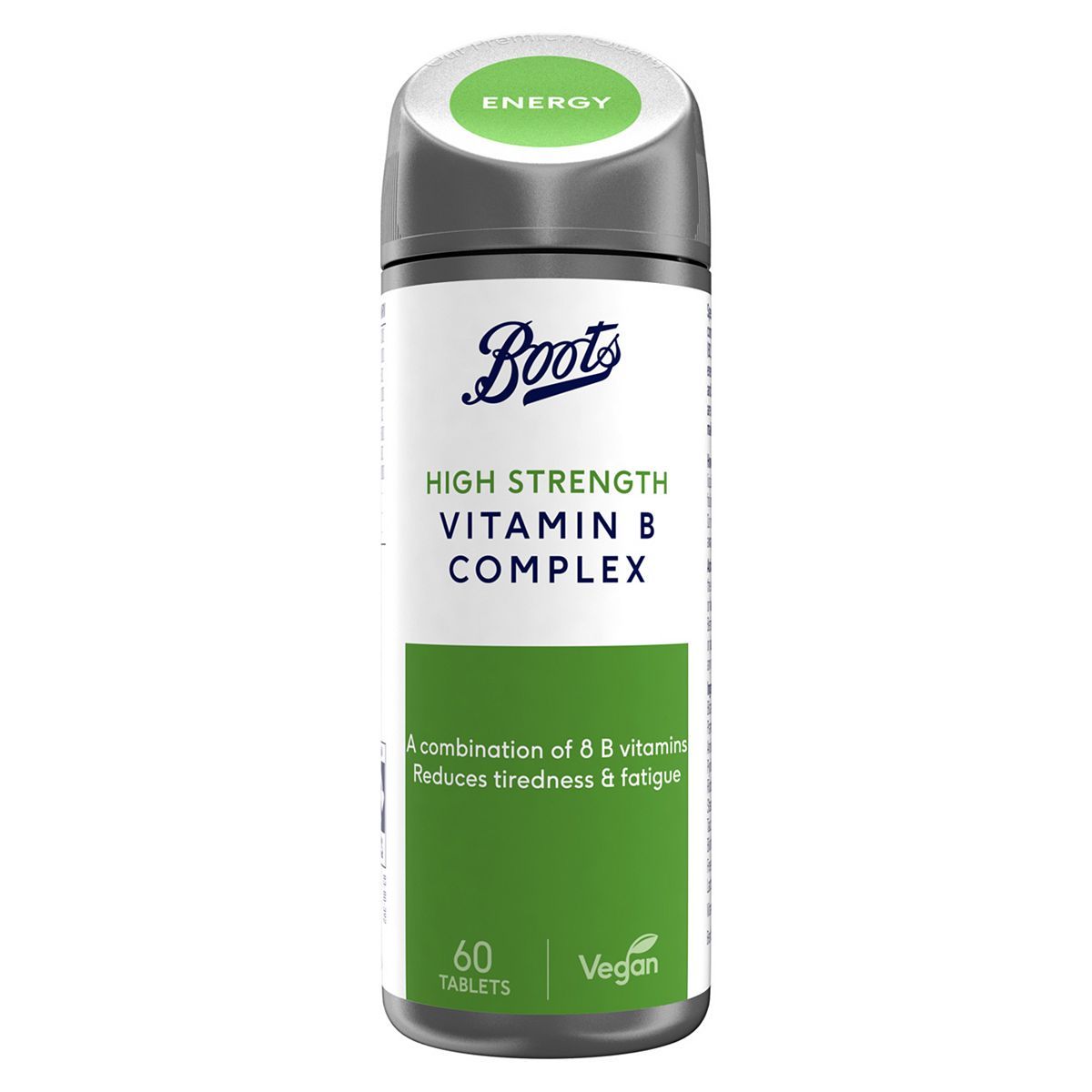 Boots High Strength Vitamin B Complex 60 Tablets (2 month supply) - McGrocer